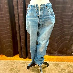 Levi’s 501 blue jeans